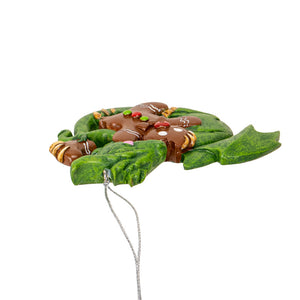 Gingerbread Dragon Hanging Ornament by Ruth Thompson