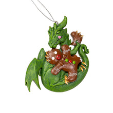 Gingerbread Dragon Hanging Ornament by Ruth Thompson