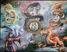 Year Of The Dragon Fan Forum Exclusive 1000 Puzzle by Anne Stokes