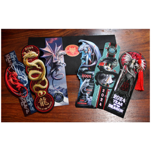 Year of the Dragon Bookmarks by Anne Stokes