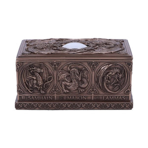 Dragons of the Sabbats Tarot Box Bronze