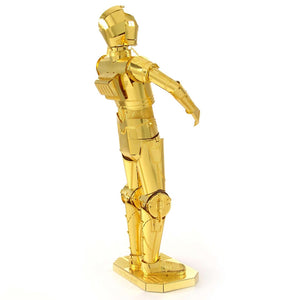 Star Wars - C-3PO Gold 3D Laser Cut Model