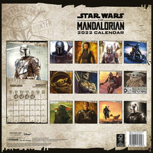 Star Wars: The Mandalorian - 2022 Square Wall Calendar