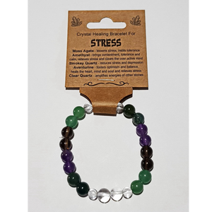 Crystal Healing Bracelet for STRESS