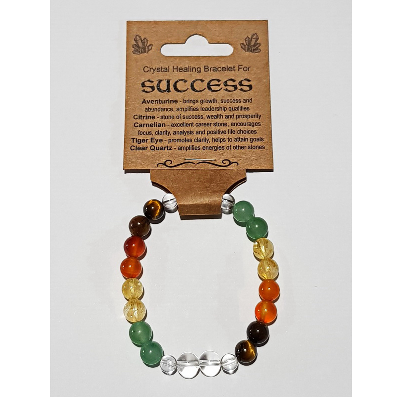 Crystal Healing Bracelet for SUCCESS