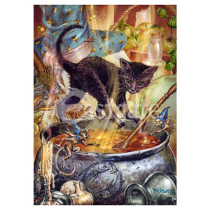 Cauldron Capers Art Print by Briar