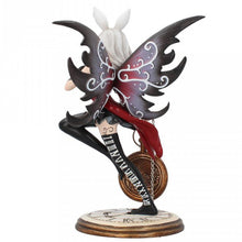 Rabbit and Clock Wonderland Fairy Premium Figurine