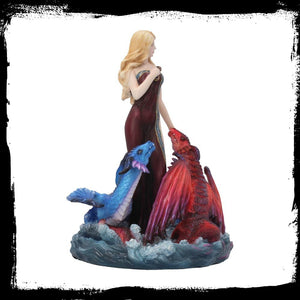 Dragon Bathers Figurine by James Ryman