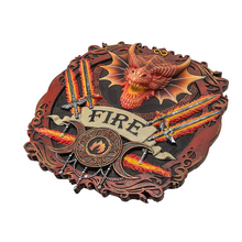 Elements Plaque Fire by Anne Stokes