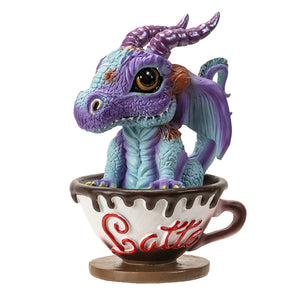 Latte With Eugene Dragon by Ruth Thompson