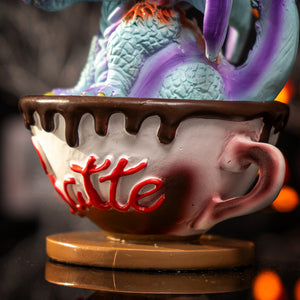 Latte With Eugene Dragon by Ruth Thompson