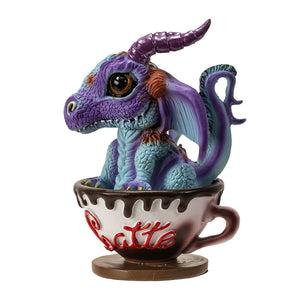 Latte With Eugene Dragon by Ruth Thompson