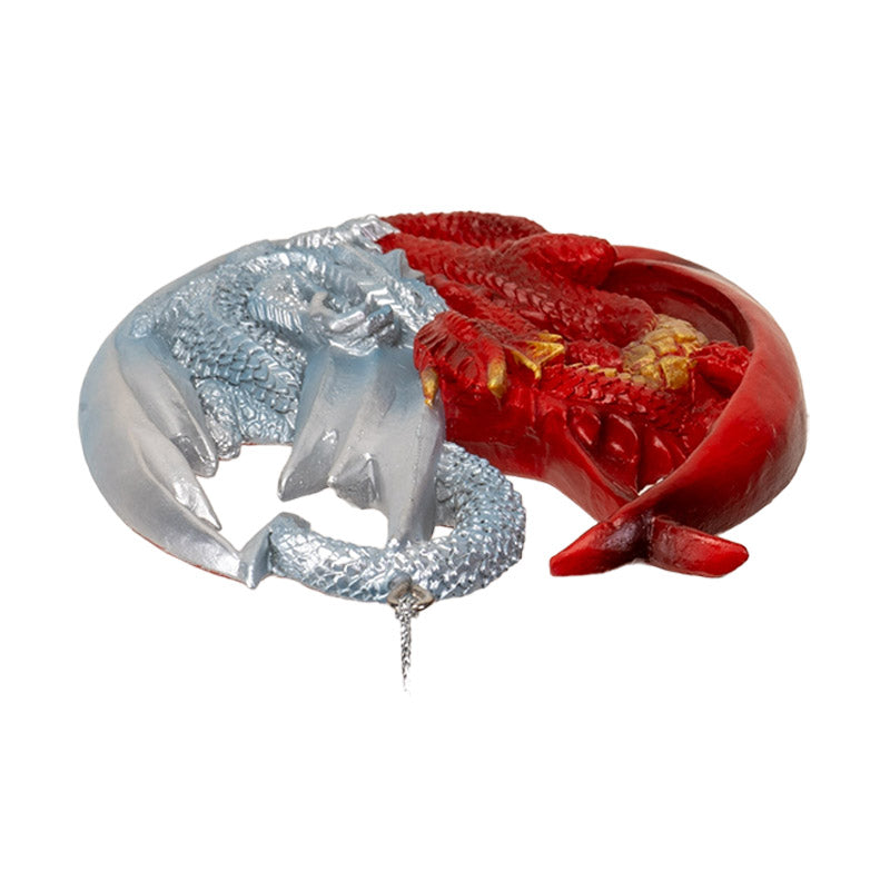 Fire & Ice Dragon Hanging Ornament by Anne Stokes