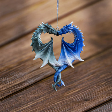 Dragon Heart Hanging Ornament by Anne Stokes