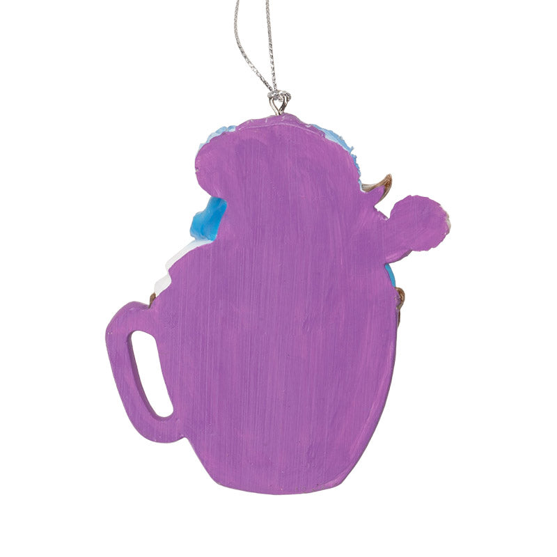 Hot Chocolate Dragon Hanging Ornament by Ruth Thompson