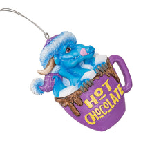 Hot Chocolate Dragon Hanging Ornament by Ruth Thompson