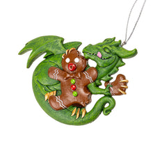 Gingerbread Dragon Hanging Ornament by Ruth Thompson