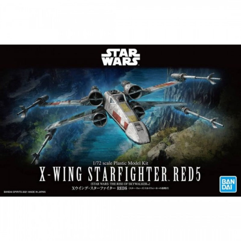STAR WARS: THE RISE OF SKYWALKER - 1/72 X-WING STARFIGHTER RED 5