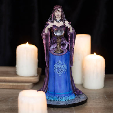 Crystal Ball Figurine by Anne Stokes - PREORDER