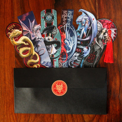 Year of the Dragon Bookmarks by Anne Stokes - PREORDER
