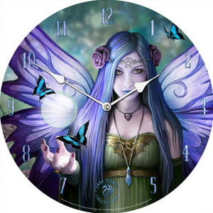 Mystic Aura Clock by Anne Stokes
