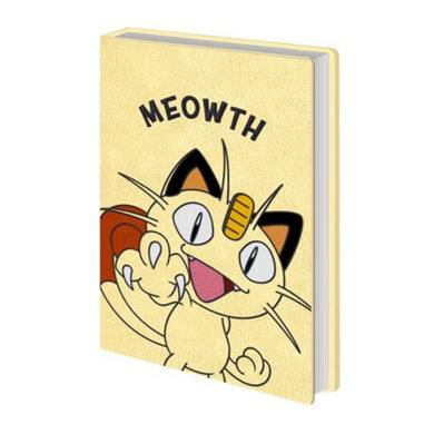 Pokemon - Meowth Plush Notebook