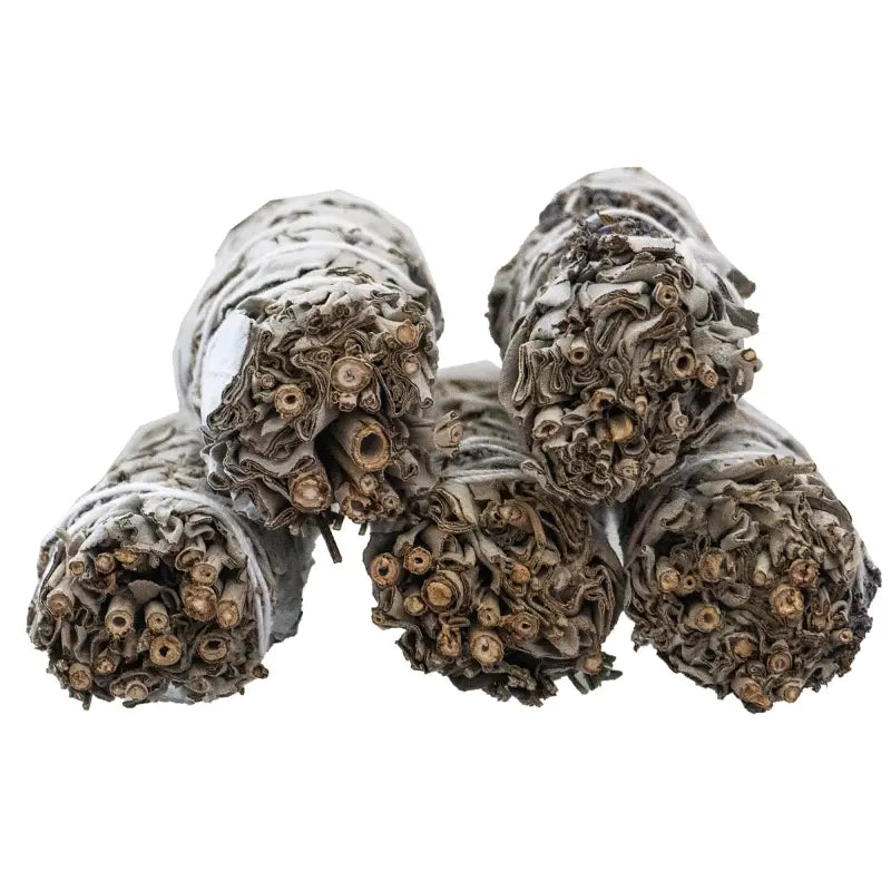 French Lavender & White Sage Smudge Stick 4" Set of 5