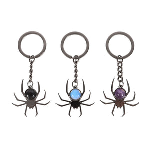 Gothic Crystal Spider Keyrings