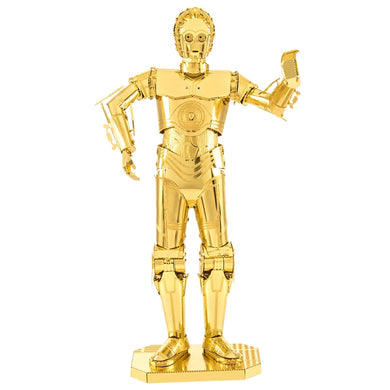 Star Wars - C-3PO Gold 3D Laser Cut Model