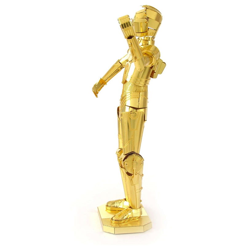 Star Wars - C-3PO Gold 3D Laser Cut Model