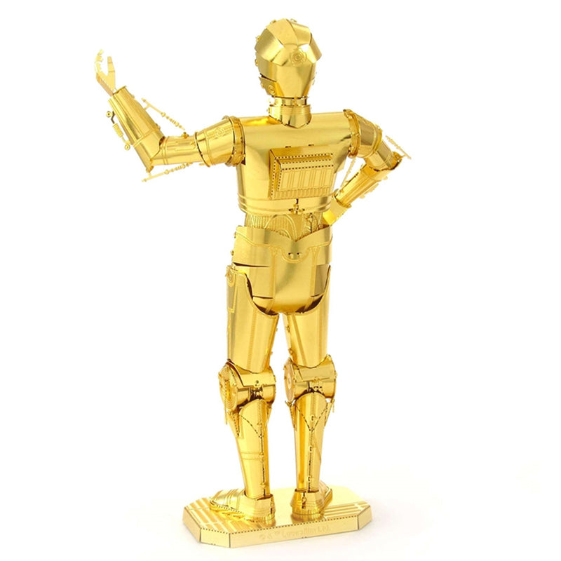 Star Wars - C-3PO Gold 3D Laser Cut Model
