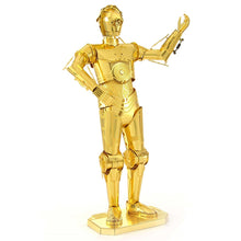 Star Wars - C-3PO Gold 3D Laser Cut Model