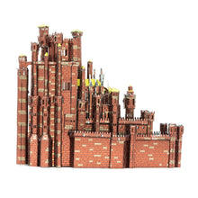 Game Of Thrones - Red Keep 3D Laser Cut Model (GOT)