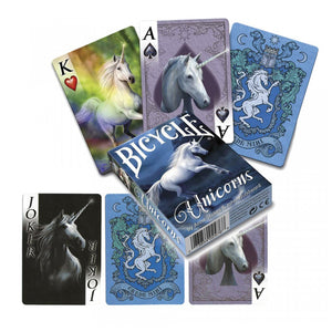 Unicorn Playing Cards by Anne Stokes