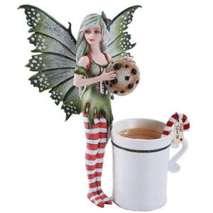 Cup Fairy Christmas Figurine by Amy Brown