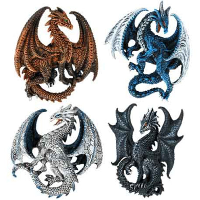 DRAGON MAGNETS (SET OF 4) BY RUTH THOMPSON
