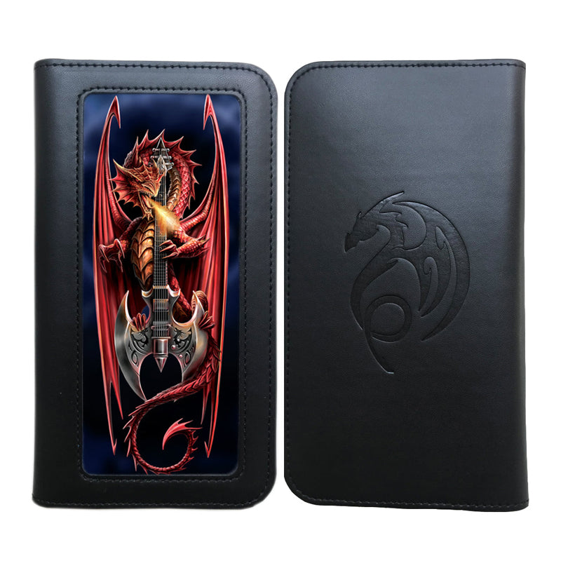 Power Chord Phone Wallet by Anne Stokes