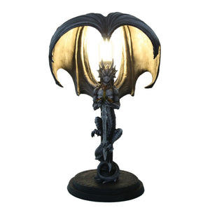 Dragon Warrior Lamp by Anne Stokes