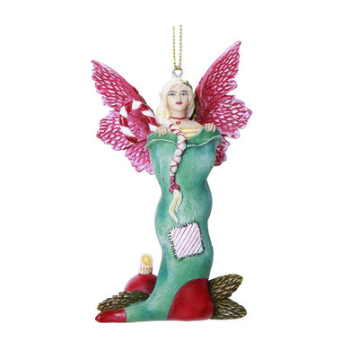Stocking Stuffer Fairy Hanging Ornament by Amy Brown