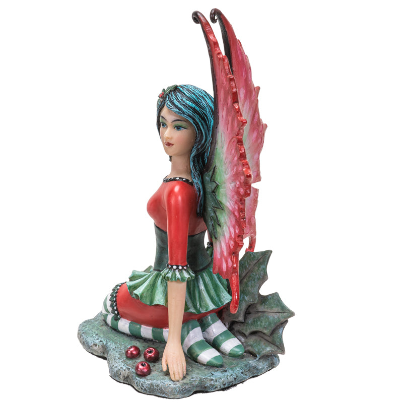 Holly Christmas Fairy Figurine by Amy Brown