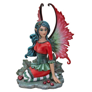 Holly Christmas Fairy Figurine by Amy Brown