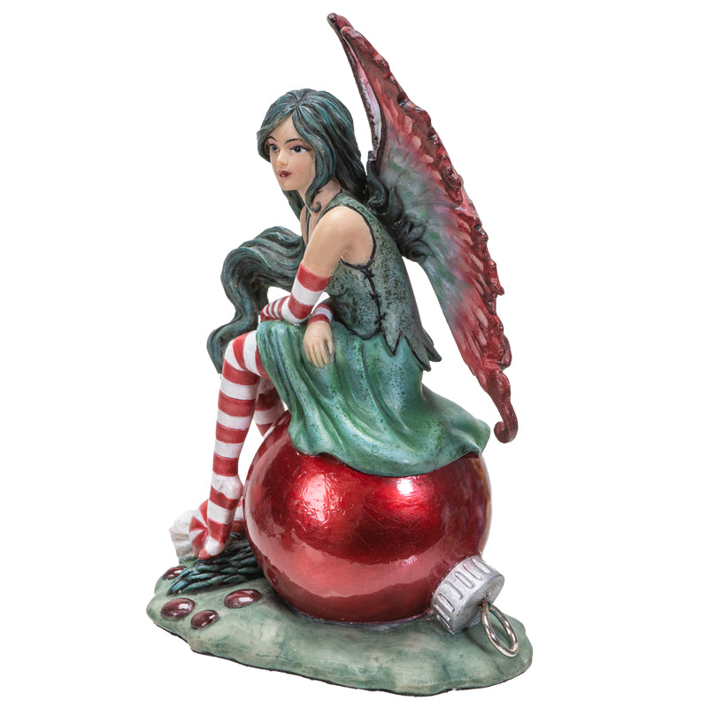 Waiting For Santa Fairy Figurine by Amy Brown
