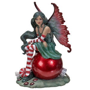 Waiting For Santa Fairy Figurine by Amy Brown