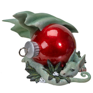Holiday Treasure Dragon Figurine by Amy Brown