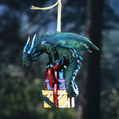 Dragon Gifts Ornament by Ruth Thompson