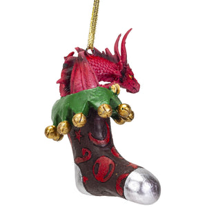 Dragon Stocking Ornament by Ruth Thompson