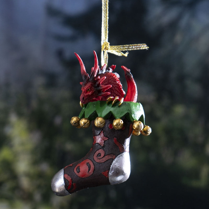 Dragon Stocking Ornament by Ruth Thompson