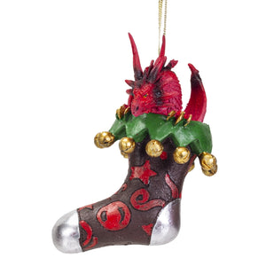 Dragon Stocking Ornament by Ruth Thompson
