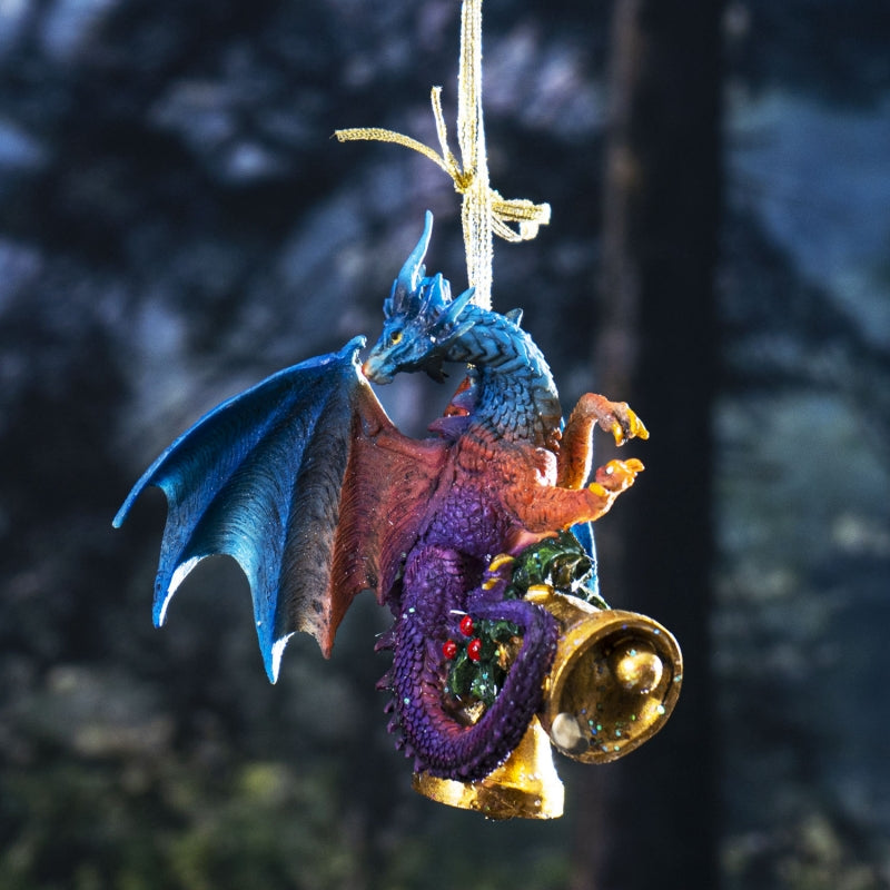 Dragon Bells Ornament by Ruth Thompson