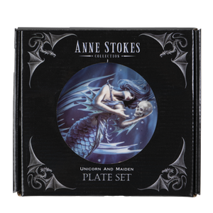 Sirens Dessert Plates by Anne Stokes